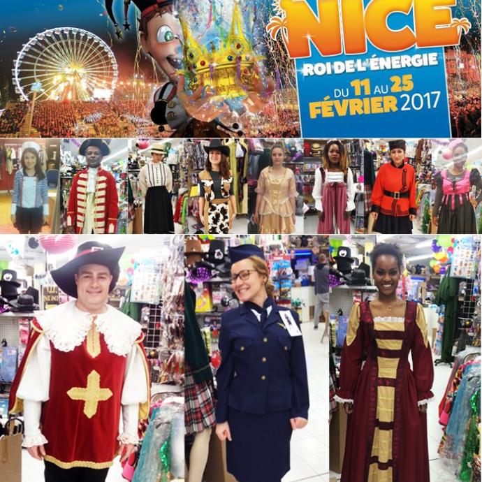 Accueil déguisé à l’Hôtel Brice Nice**** pendant le Carnaval de Nice !