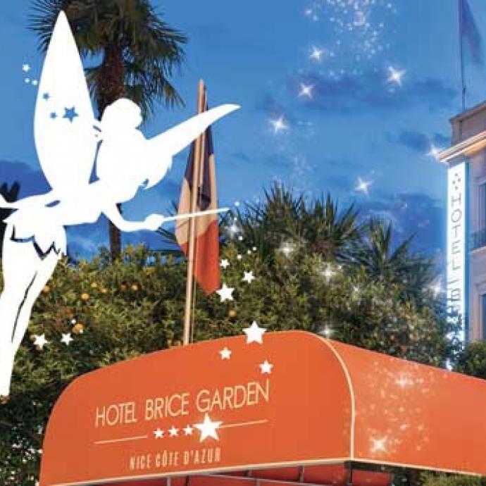 The Hotel Brice Garden Nice just been awarded a 4th star !