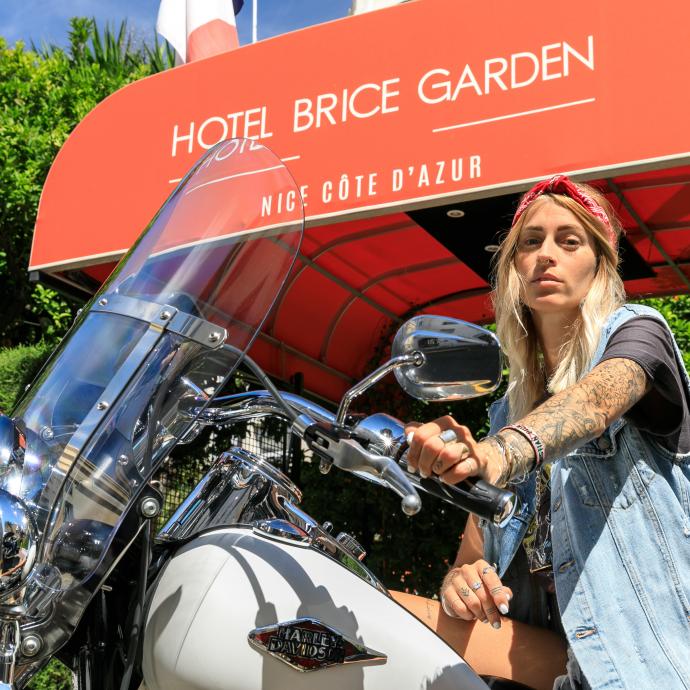 Hôtel motard friendly Nice : Best Western Plus Hôtel Brice Garden Nice