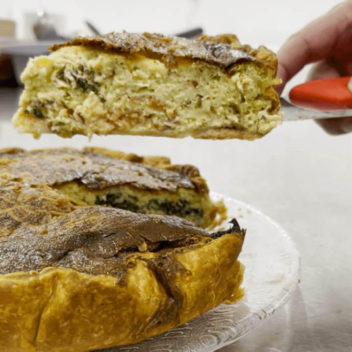 Recipe for Hotel Brice Garden’s Quiche : A 4-Star Breakfast in Nice